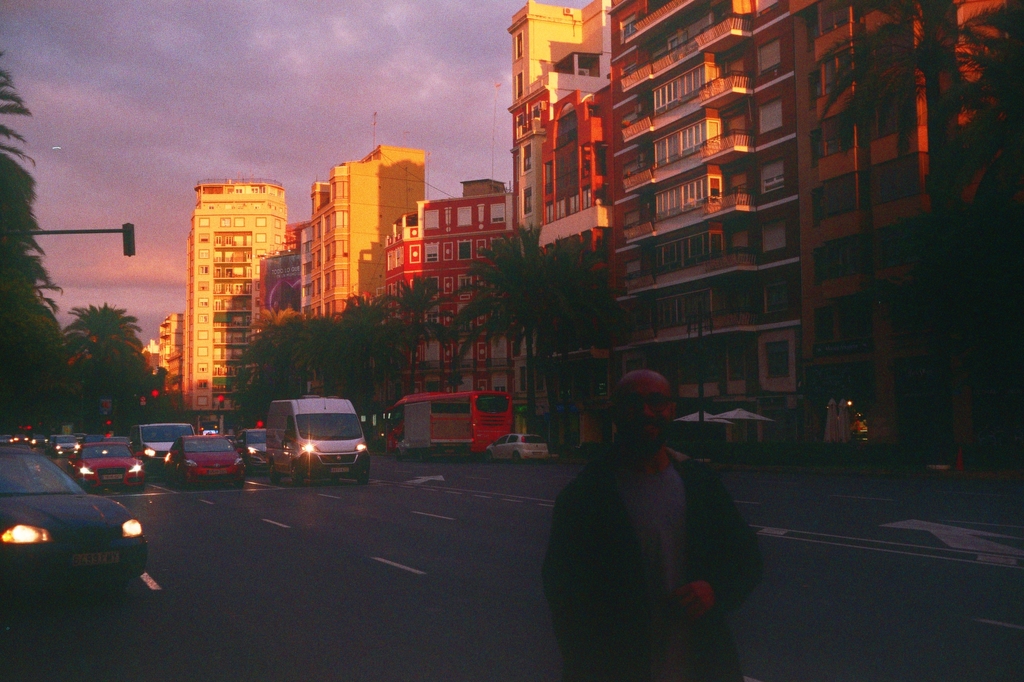 València, the sunset